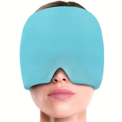 Migraine Relief Cap for Migraines, Headaches, Sinuses, Tension Relief Headache Relief Cap Hot and Cold Therapy Relaxing Thermax Migraine Cap, Migrane Relaxing Cap - Multicolor GenzVybs
